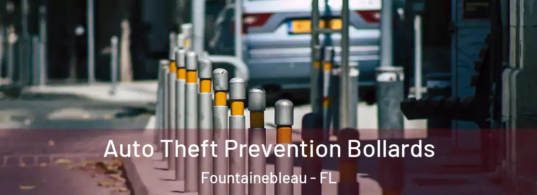 Auto Theft Prevention Bollards Fountainebleau - FL
