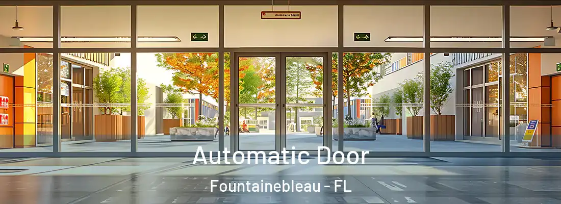 Automatic Door Fountainebleau - FL