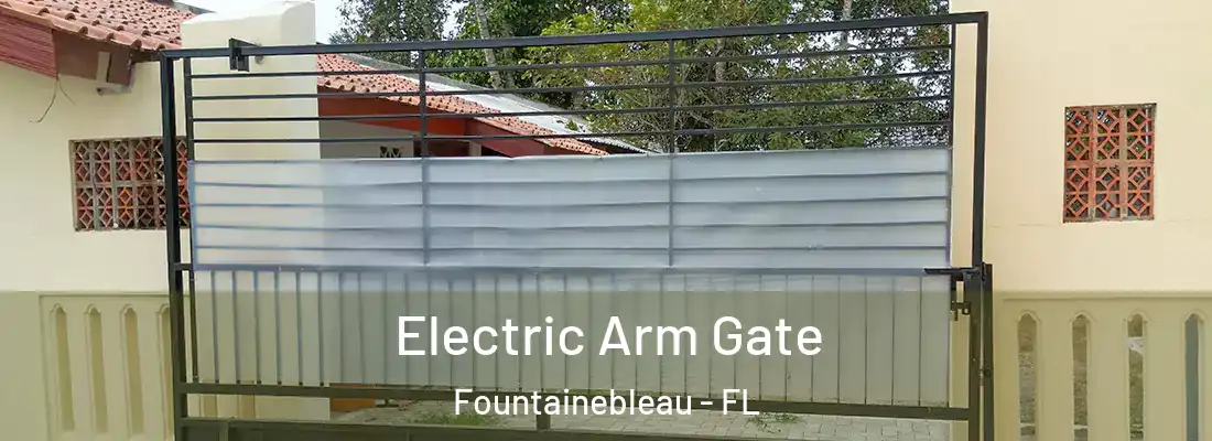 Electric Arm Gate Fountainebleau - FL