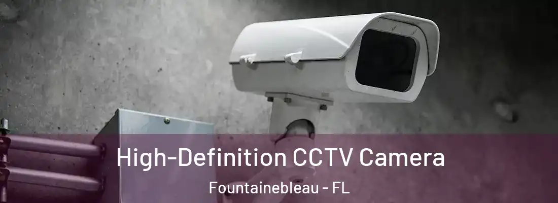 High-Definition CCTV Camera Fountainebleau - FL