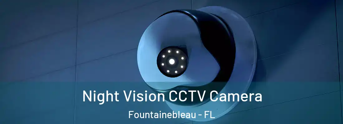 Night Vision CCTV Camera Fountainebleau - FL