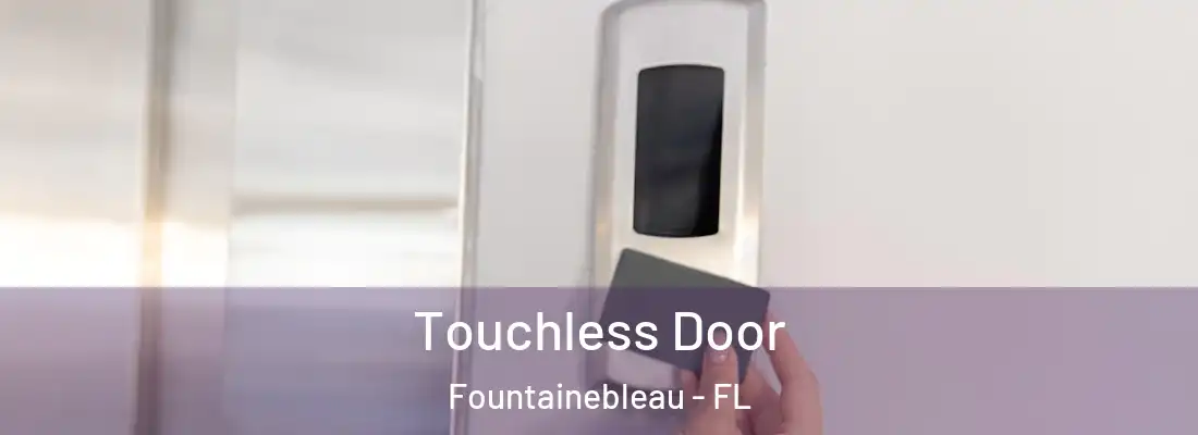 Touchless Door Fountainebleau - FL